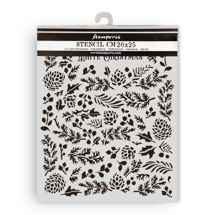 STAMPERIA THE OWL'S HOUSE STENCIL - TEMPLATE 20X25CM - KSTD185 - Image 2