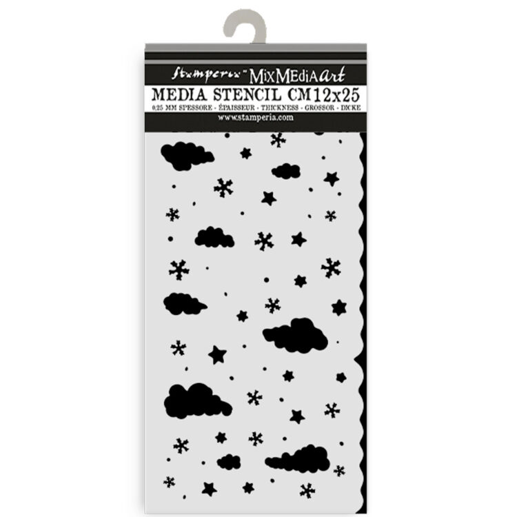 STAMPERIA CANDY CHRISTMAS PATTERN 12 X 25 CM - KSTDL124 - Image 2