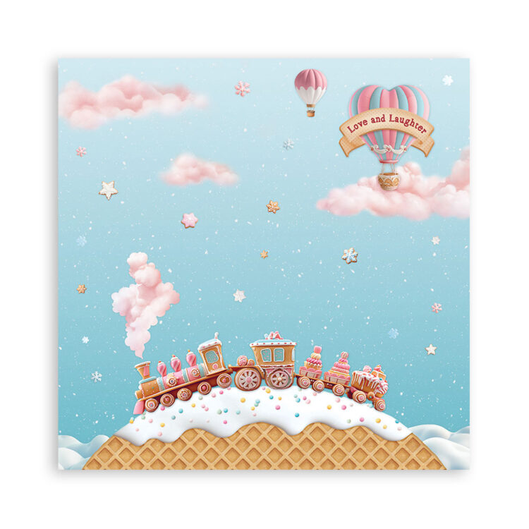STAMPERIA CANDY CHRISTMAS BAR 20.3/20.3 CM - SBBSXB15 - Image 11