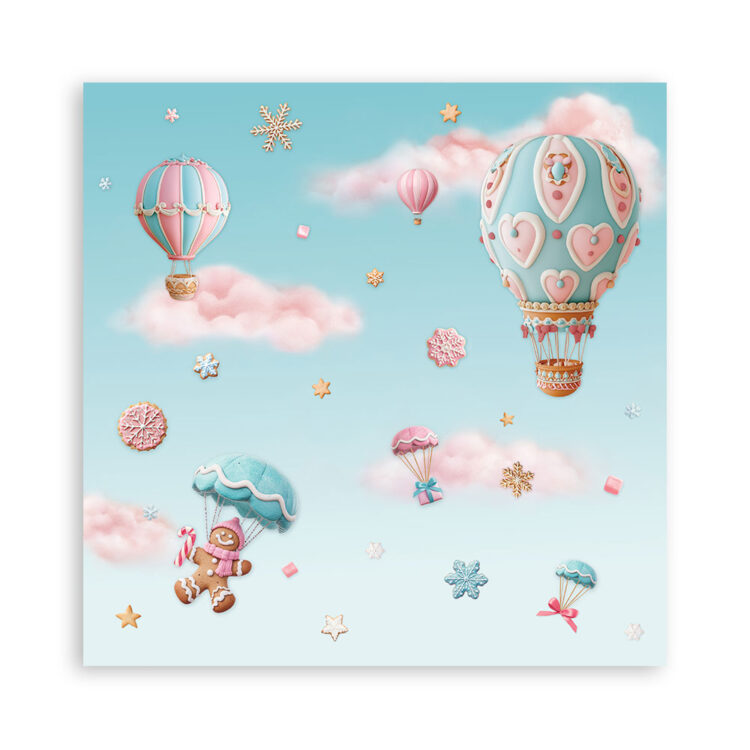 STAMPERIA CANDY CHRISTMAS BAR 20.3/20.3 CM - SBBSXB15 - Image 19