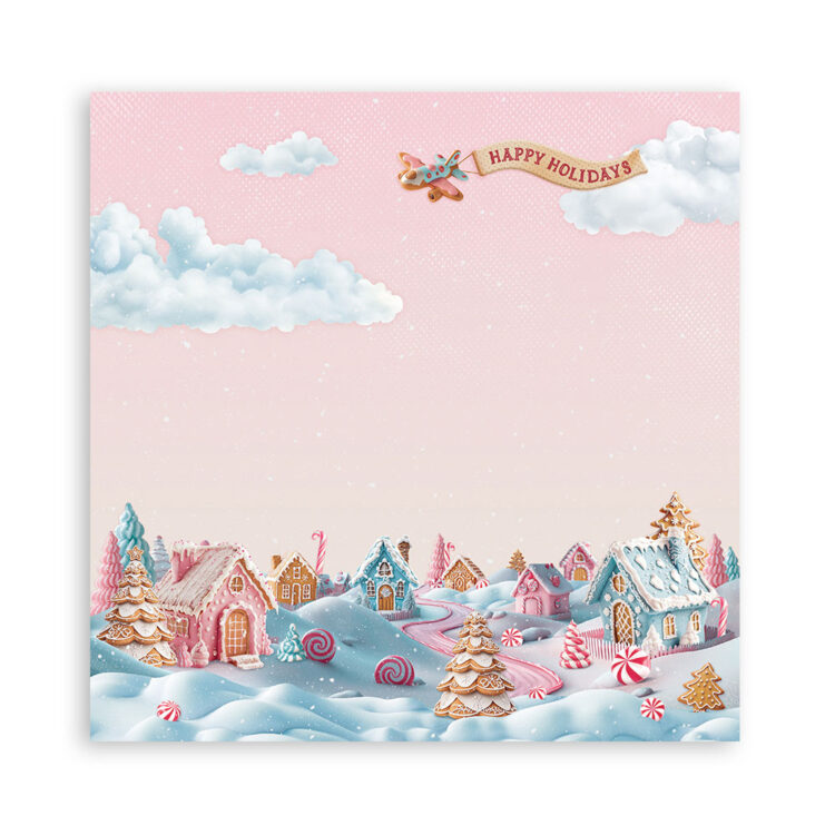 STAMPERIA CANDY CHRISTMAS BAR 30.5/30.5 CM - SBBXLB27 - Image 21