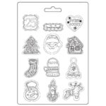 STAMPERIA CANDY CHRISTMAS SOFT MOULD A5 - K3PTA5675