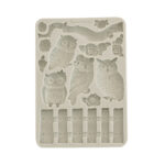 STAMPERIA THE OWL'S HOUSE SILICONE MOLD KACMA585