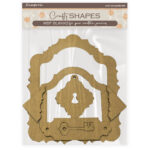 STAMPERIA ALICE IN CHRISTMAS MDF ELEMENTS FRAME - KLSM63