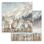 STAMPERIA THE OWL'S HOUSE CARDBOARD 30.5/30.5CM - SBB1087