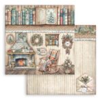 STAMPERIA THE OWL'S HOUSE CARDBOARD 30.5/30.5CM - SBB1088