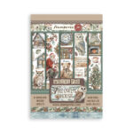 STAMPERIA THE OWL'S HOUSE WASHI PAD 8 LEAVES A5 - SBW23