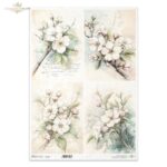 ITD COLLECTION DECOUPAGE RICE PAPER A3 - R1426L