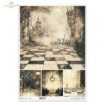 ITD COLLECTION DECOUPAGE RICE PAPER A3 - R1467L