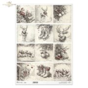 ITD COLLECTION DECOUPAGE RICE PAPER A3 - R1510L