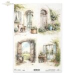 ITD COLLECTION DECOUPAGE RICE PAPER A4 - R2578