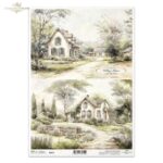 ITD COLLECTION DECOUPAGE RICE PAPER A4 - R2579