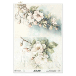 ITD COLLECTION DECOUPAGE RICE PAPER A4 - R2585