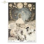 ITD COLLECTION DECOUPAGE RICE PAPER A4 - R2632