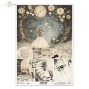 ITD COLLECTION DECOUPAGE RICE PAPER A4 - R2632