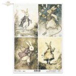 ITD COLLECTION DECOUPAGE RICE PAPER A4 - R2635