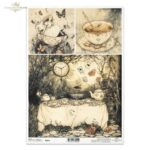 ITD COLLECTION DECOUPAGE RICE PAPER A4 - R2643
