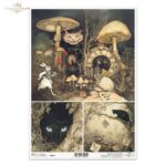 ITD COLLECTION DECOUPAGE RICE PAPER A4 - R2644