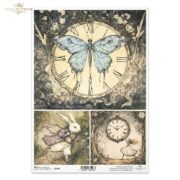 ITD COLLECTION DECOUPAGE RICE PAPER A4 - R2645