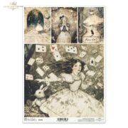 ITD COLLECTION DECOUPAGE RICE PAPER A4 - R2646