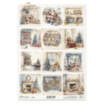 ITD COLLECTION DECOUPAGE RICE PAPER A4 - R2669