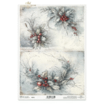 ITD COLLECTION DECOUPAGE RICE PAPER A4 - R2672