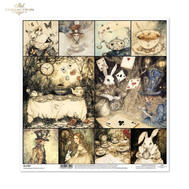 SL1787 ITD COLLECTION DESIGNER CARDBOARD 31/32 - SL1787 - Image 1