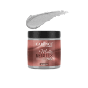 CADENCE MATTE METALLIC PASTE 250 ML. - LIGHT GRAY MMP-11