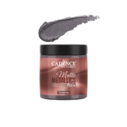CADENCE MATTE METALLIC PASTE 250 ML. - ANTIQUE SILVER MMP-12