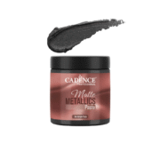 CADENCE MATTE METALLIC PASTE 250 ML. - BLACK MMP-14