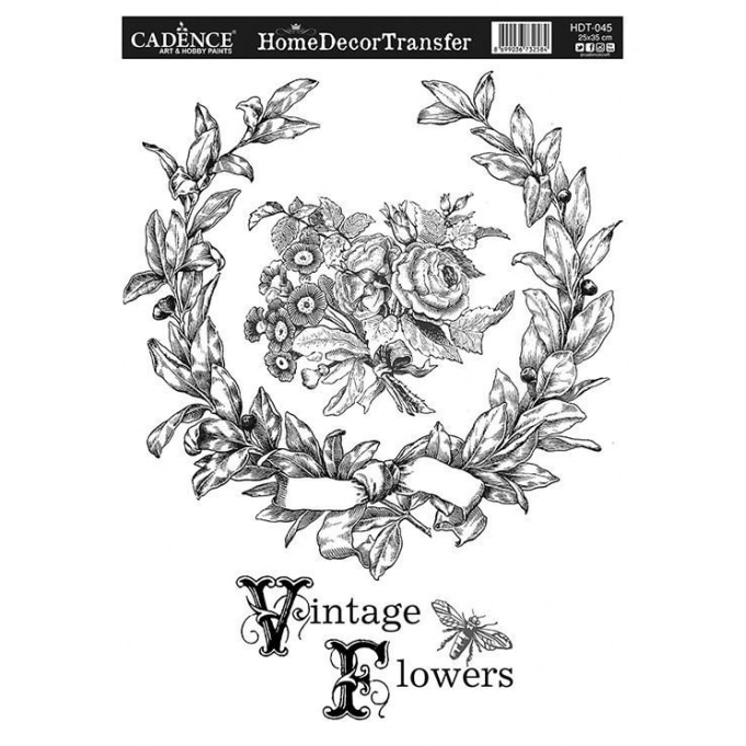 539045 CADENCE TRANSFER FOR HOME DECORATION 25X35CM. - HDT-045 - Image 1