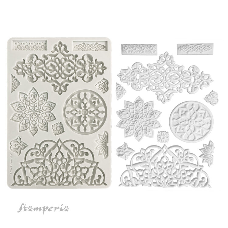STAMPERIA SILICONE MOLD 21/29.7 KACMA406 - Image 2