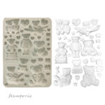 STAMPERIA WHISPERING WOODS SILICONE MOLD KACMA557 - Image 2