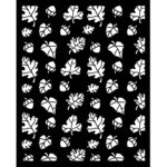 STAMPERIA WHISPERING WOODS STENCIL 20X25 CM-KSTD187
