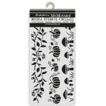 STAMPERIA WHISPERING WOODS TEMPLATE 12 X 25 CM - KSTDL130 - Image 2