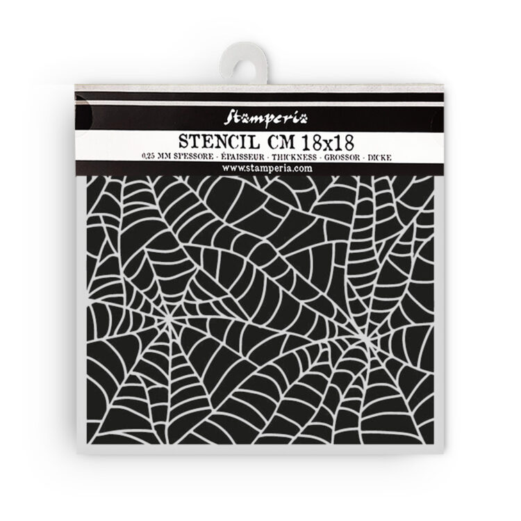 STAMPERIA WHISPERING WOODS TEMPLATE 18 X 18 CM - KSTDQ127 - Image 2