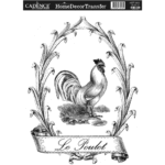 CADENCE TRANSFER FOR HOME DECORATION 25X35CM. - HDT-060