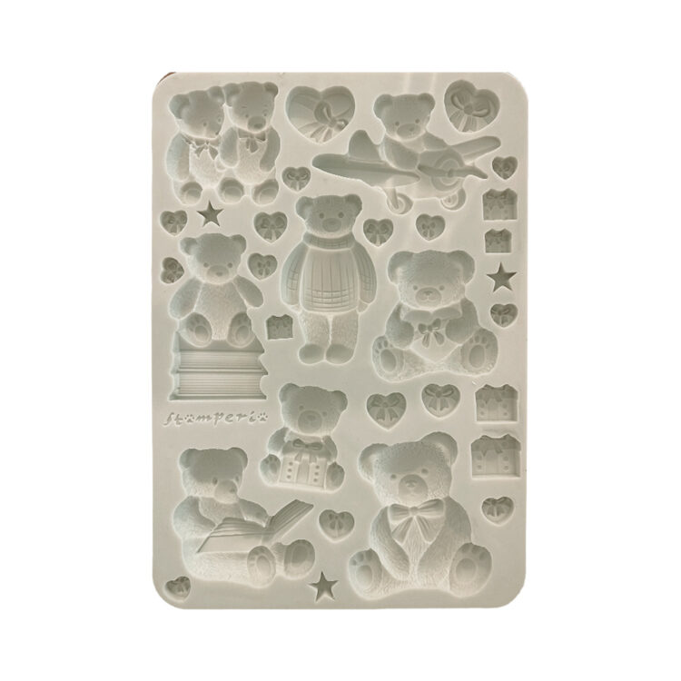 full_KACMA557_1 STAMPERIA WHISPERING WOODS SILICONE MOLD KACMA557 - Image 1
