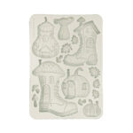 STAMPERIA WHISPERING WOODS SILICONE MOLD KACMA586