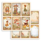 STAMPERIA WHISPERING WOODS CARDBOARD 30.5/30.5CM - SBB1097