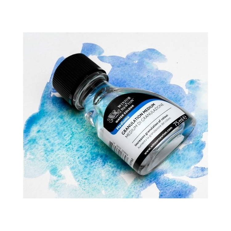 W&N MEDIUM FOR WATERCOLOR PAINTS GRANULATION 75 ML - Image 2