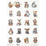 ITD COLLECTION DECOUPAGE RICE PAPER A3 - R1144L