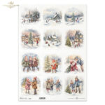 ITD COLLECTION DECOUPAGE RICE PAPER A3 - R1269L