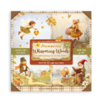 STAMPERIA WHISPERING WOODS BLOCK 20.3/20.3 CM -SBBSXB17