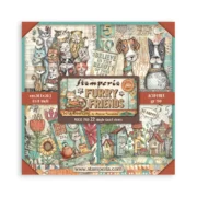 STAMPERIA FURRY FRIENDS BLOCK 20.3/20.3 CM -SBBSXB18