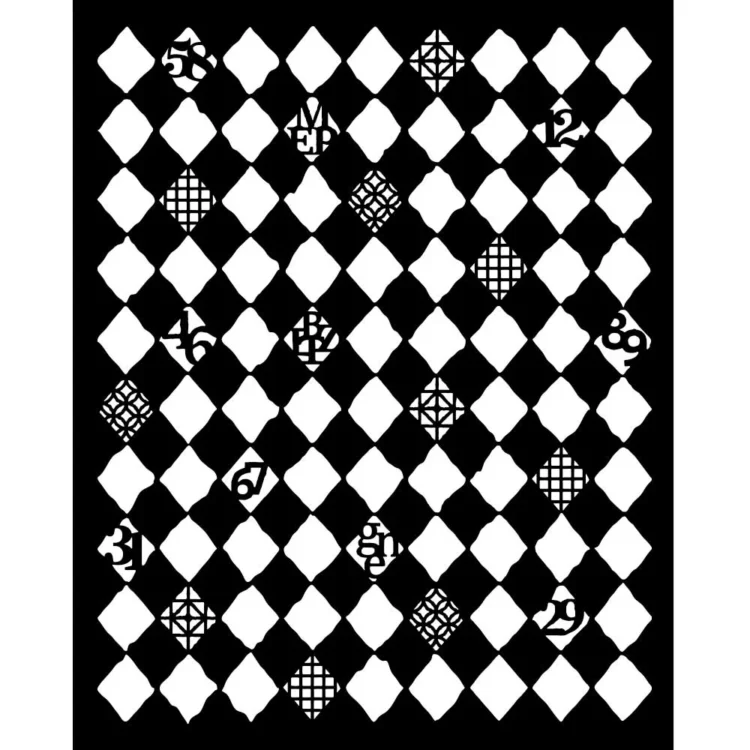 190039 STAMPERIA FURRY FRIENDS TEMPLATE 20 X 25 CM - KSTD190 - Image 1