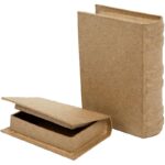 CREATIV PAPIER-MÂCHÉ DECORATION BOX BOOK SET 2 PCS.