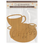 STAMPERIA COFFEE AND CHOCOLATE MDF ELEMENTS - KLSM70