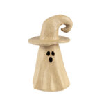 DECOPATCH GHOST CANDLESTICK WITH PAPIER-MÂCHÉ HAT - AC915C