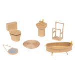DECOPATCH PAPIER-MÂCHÉ MINI BATHROOM - AC925C - Image 2